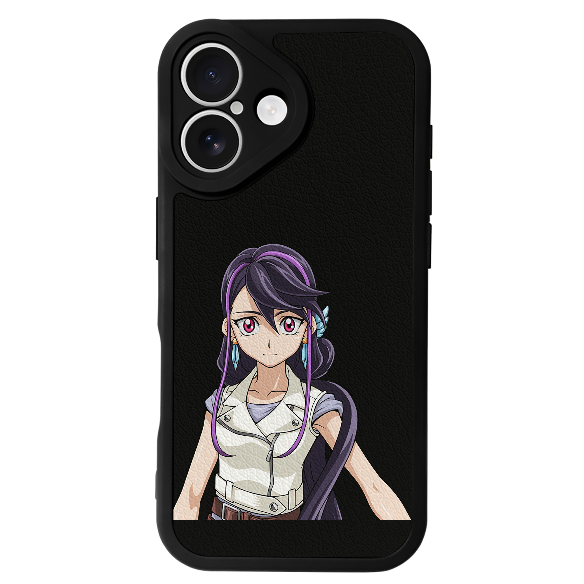 遊☆戯☆王 Yu-Gi-Oh! 【iPhone 16シリーズ対応】シリコンスマホケース（レザー調） 材質：シリコン